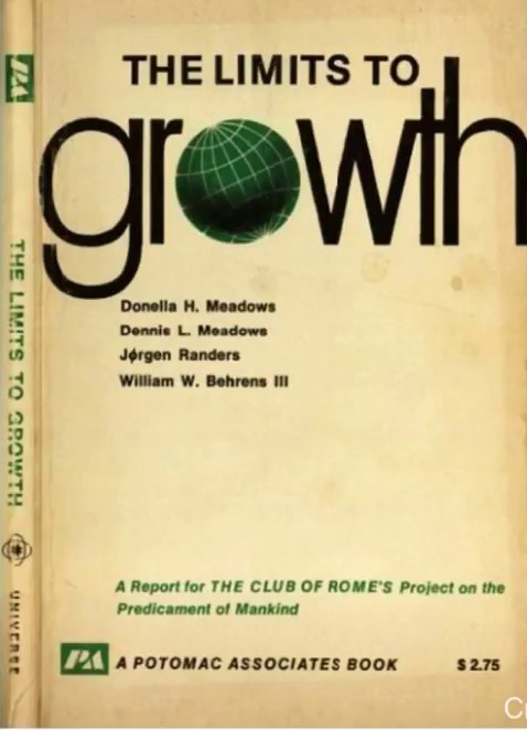 Couverture The limits of growth, 1972