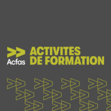 Formations Acfas