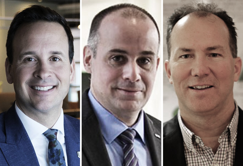 Alexandre Cloutier, FranÃ§ois DeschÃªnes et Ghislain Samson