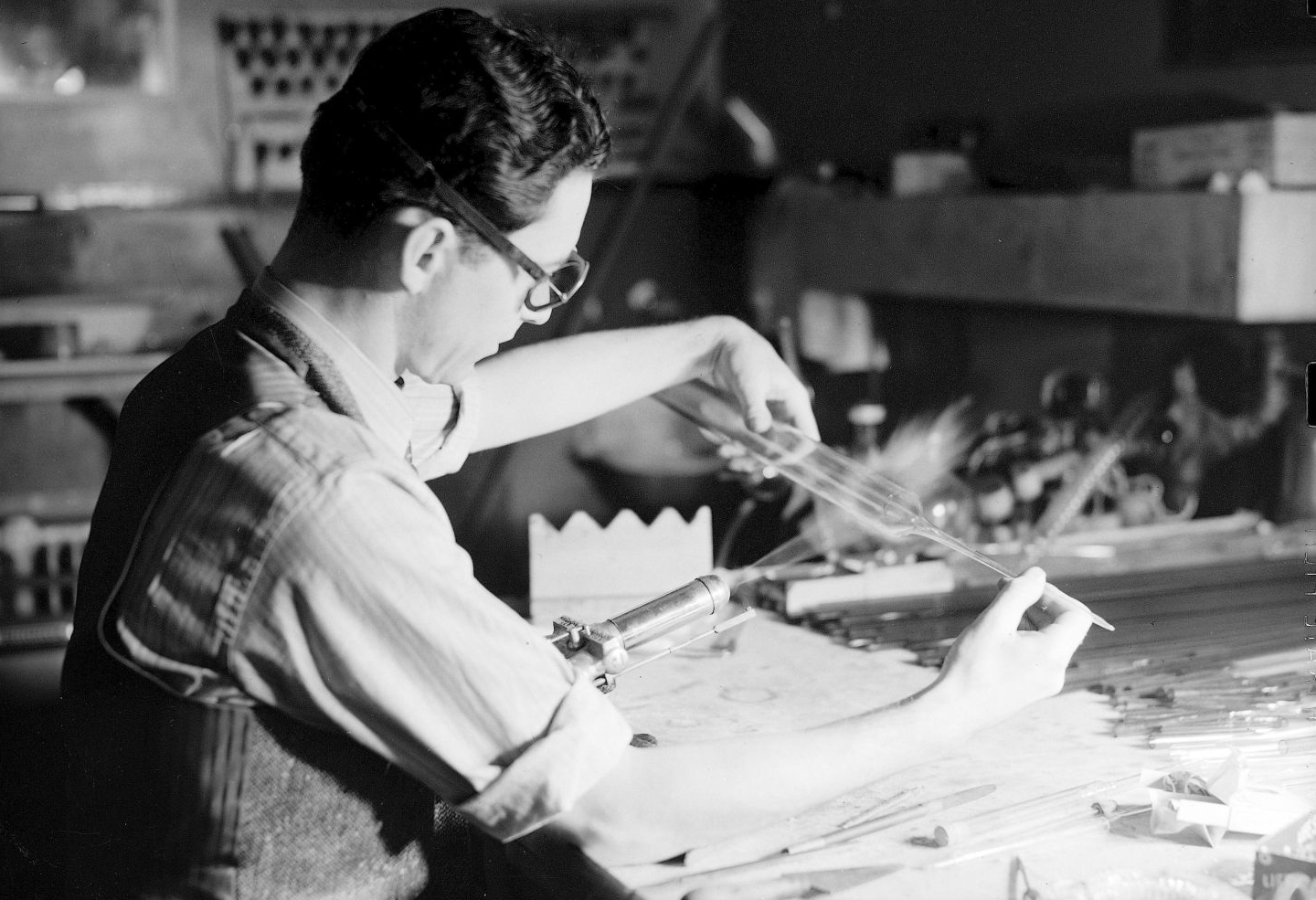 Le souffleur de verre Roméo Lefebvre