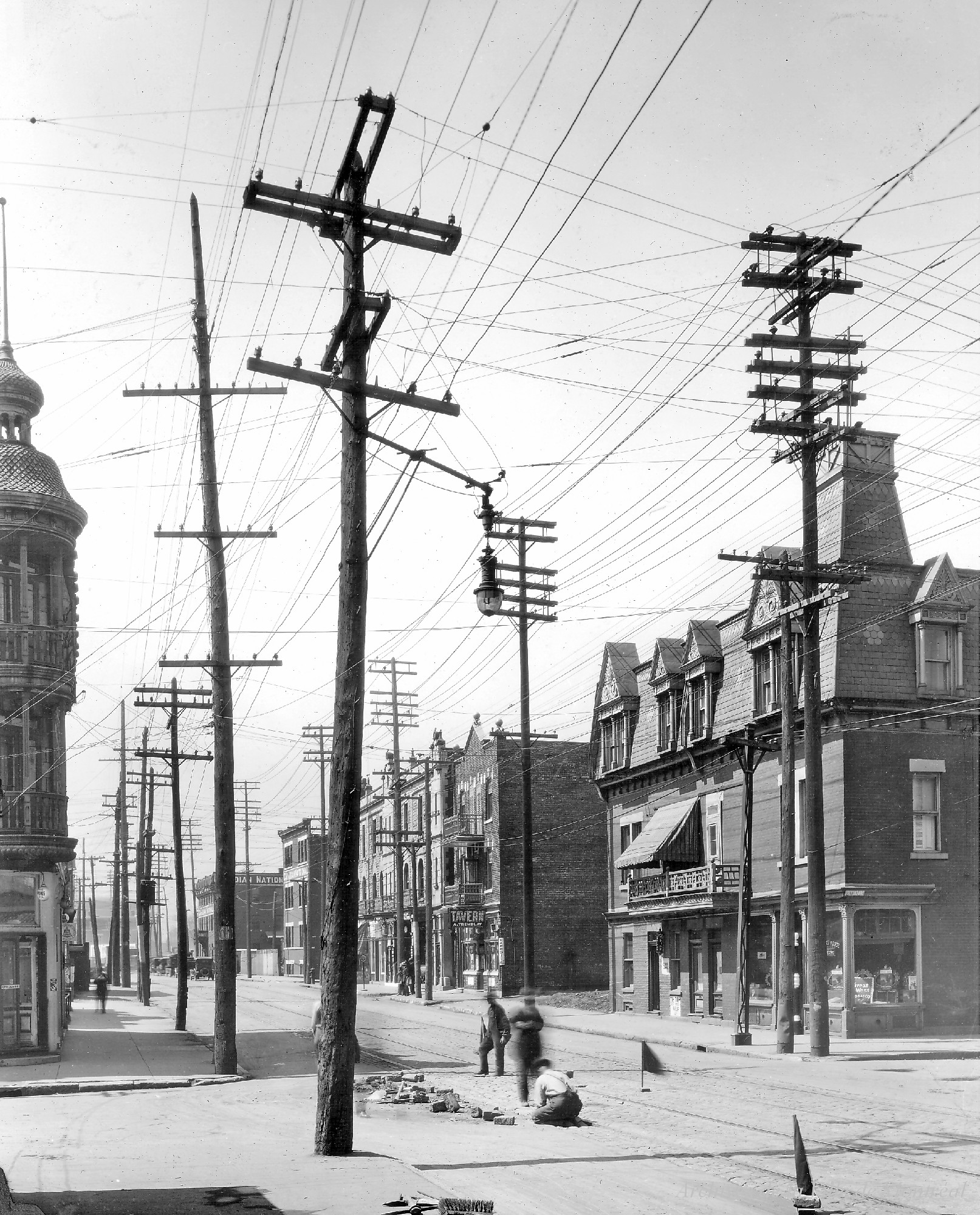 Rue Sainte-Catherine 1930