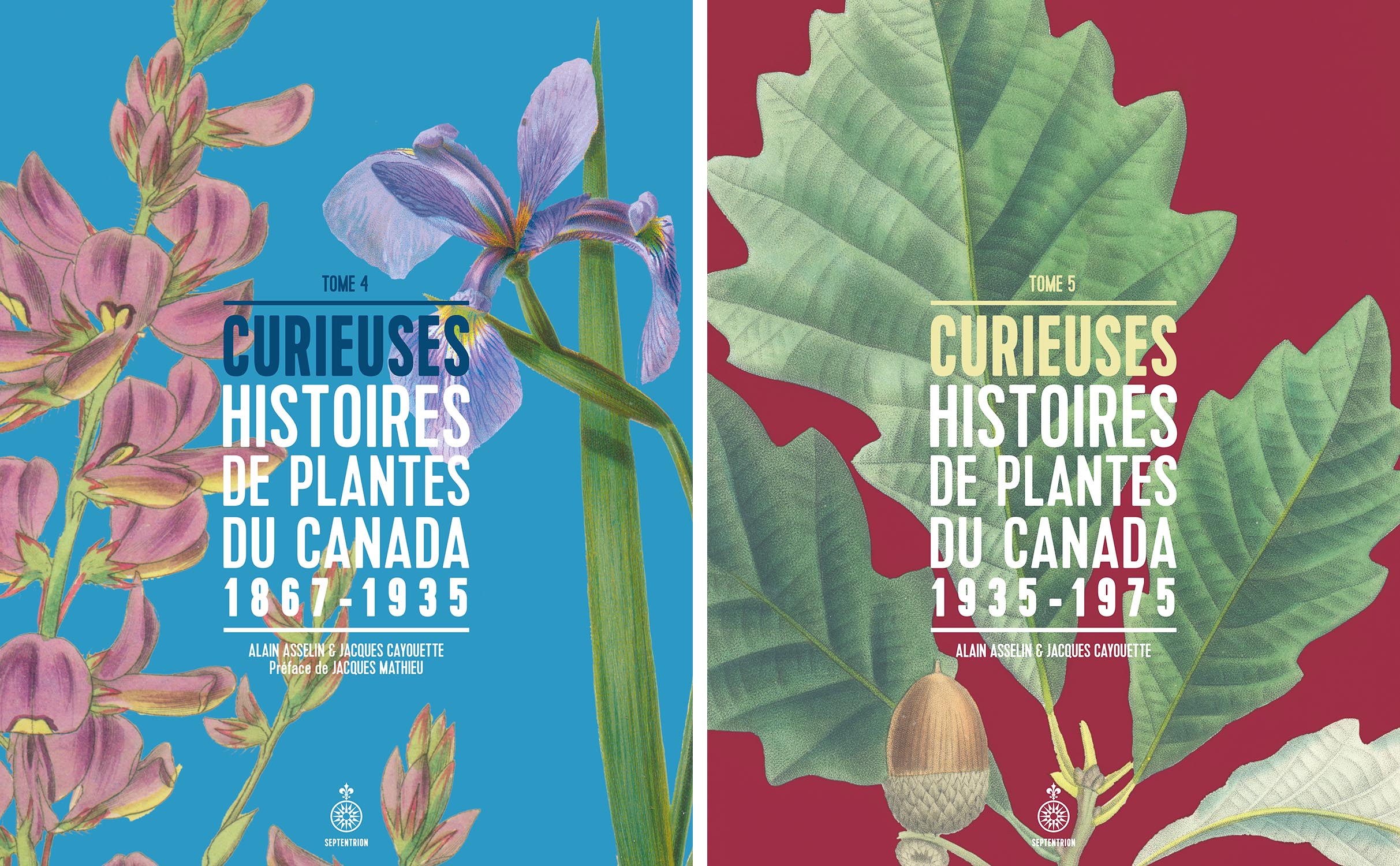 Couvertures des ouvrages Curieuses histoires de plantes du Canada