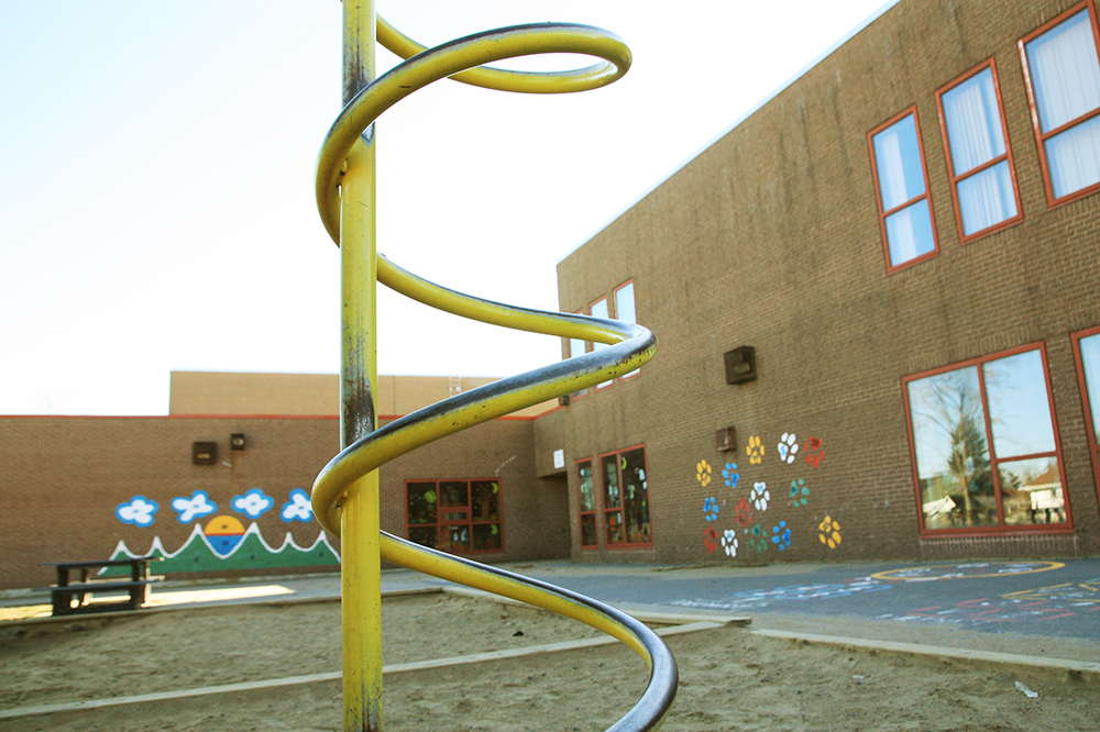 Cour de l'Ã©cole primaire l'OdyssÃ©e, LÃ©vis