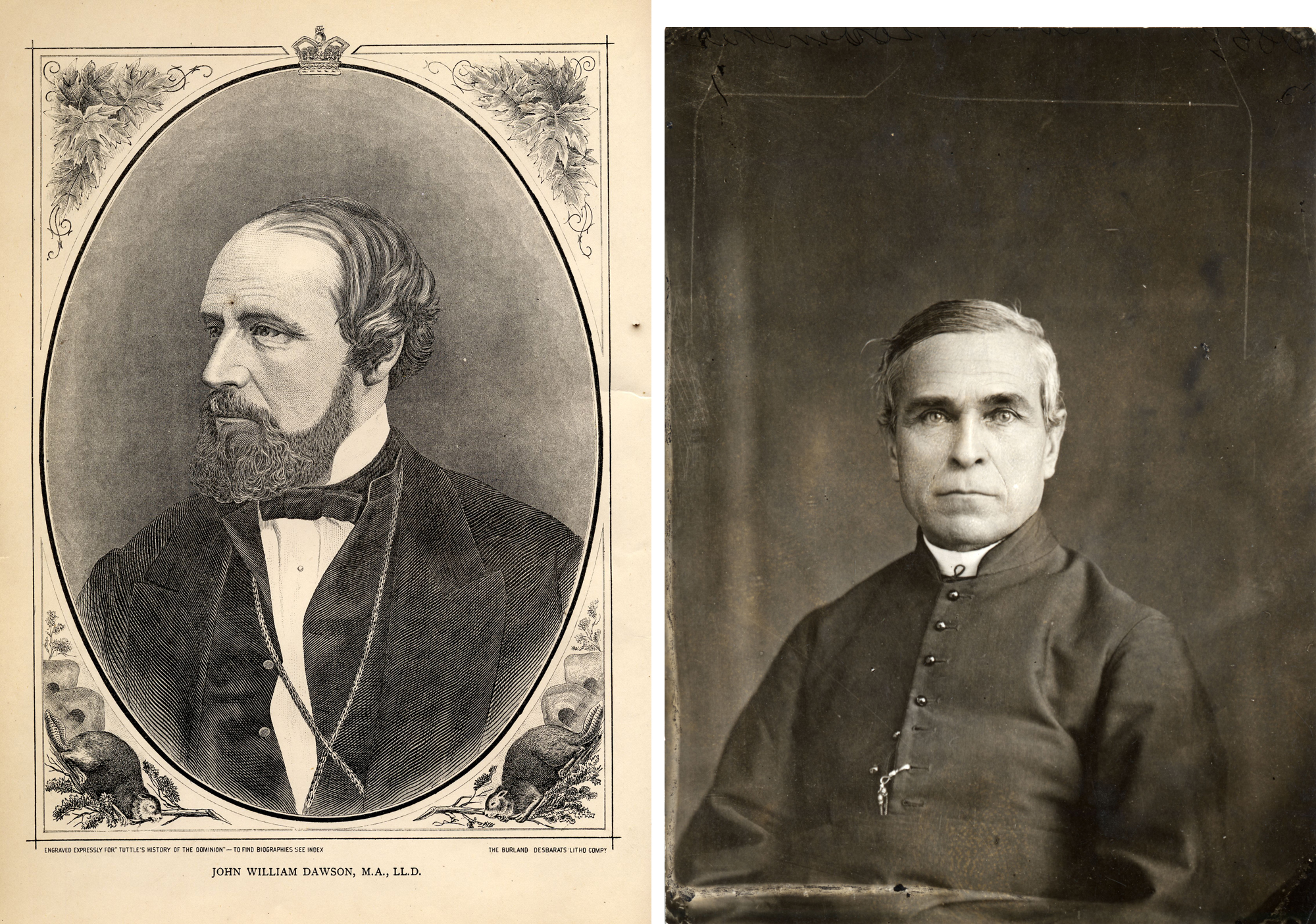 Portraits : William Dawson et l'abbÃ© Provencher