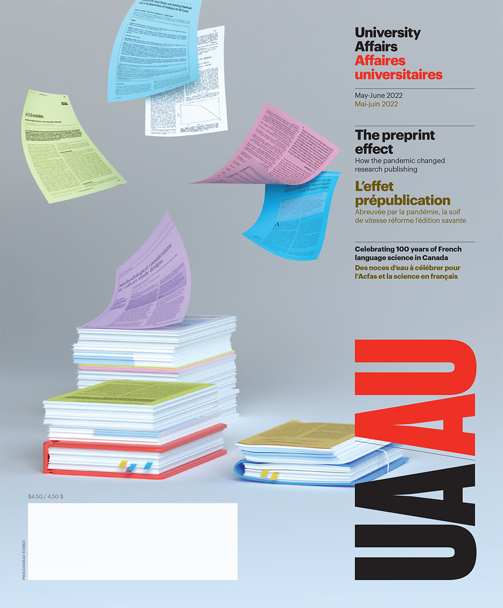 Couverture des Affaires universitaires