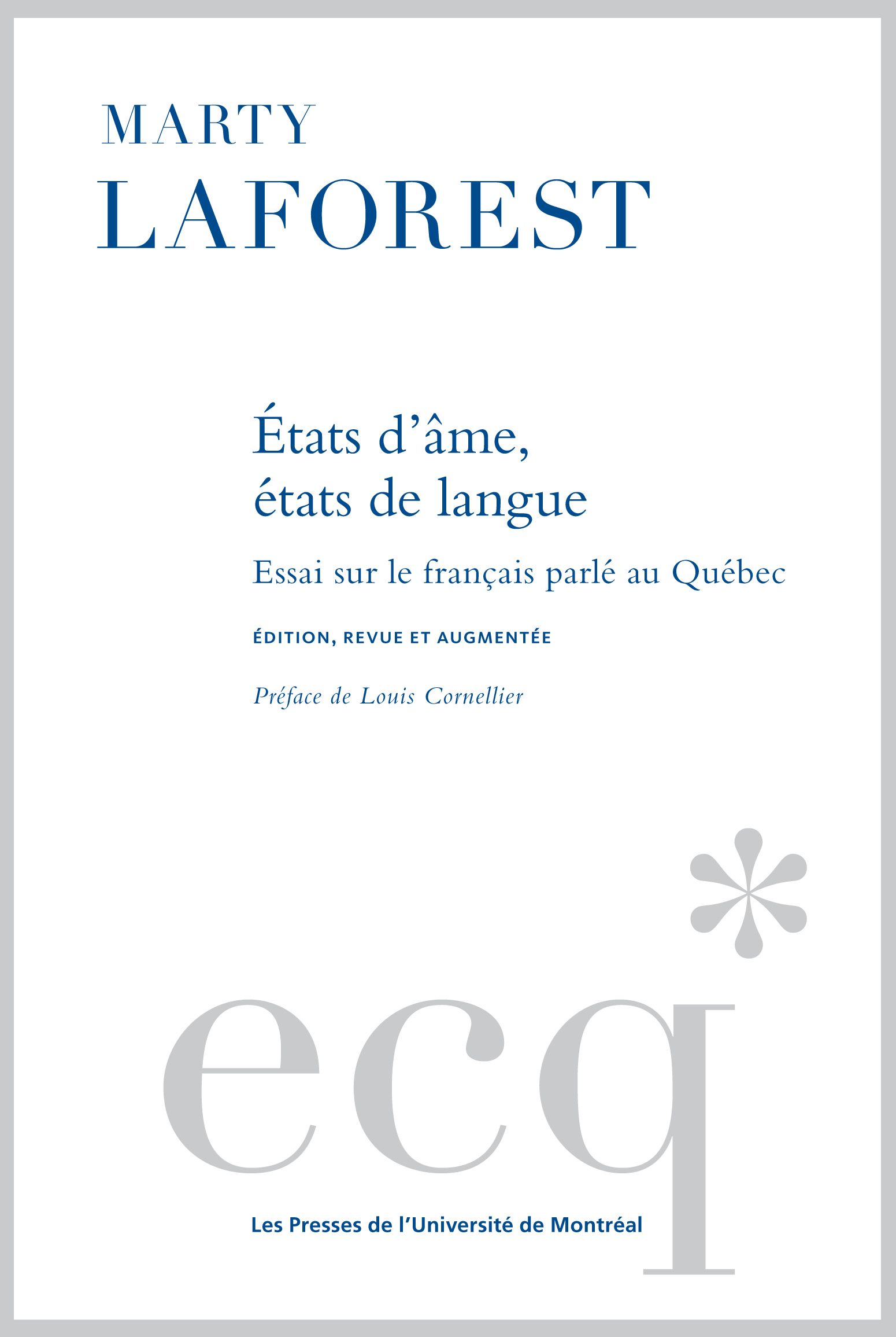 Couverture du livre Ãtats d'Ã¢me, Ã©tats de langues