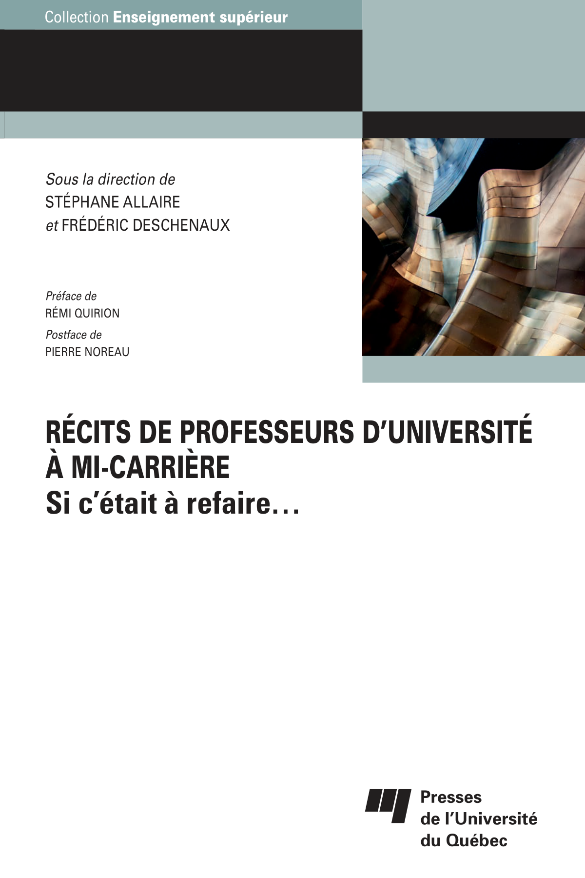 Couverture du livre "Récits de professeurs d’université à mi-carrière"