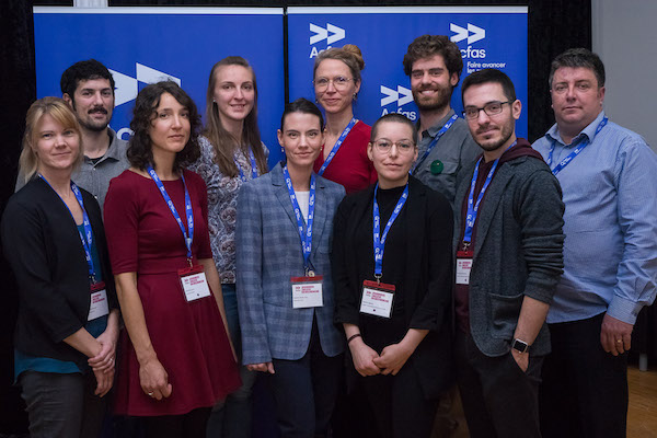 Lauréates et lauréats des prix relève de l'Acfas 2019