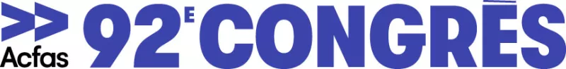 Logo du 92e Congrès de l'Acfas