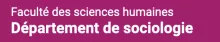 Département de sociologie - UQÀM