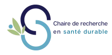 Chaire de recherche en santé durable 