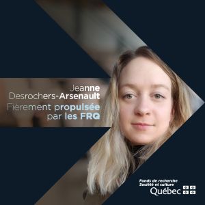 Image de profil de Jeanne Desrochers-Arsenault, M. Sc.