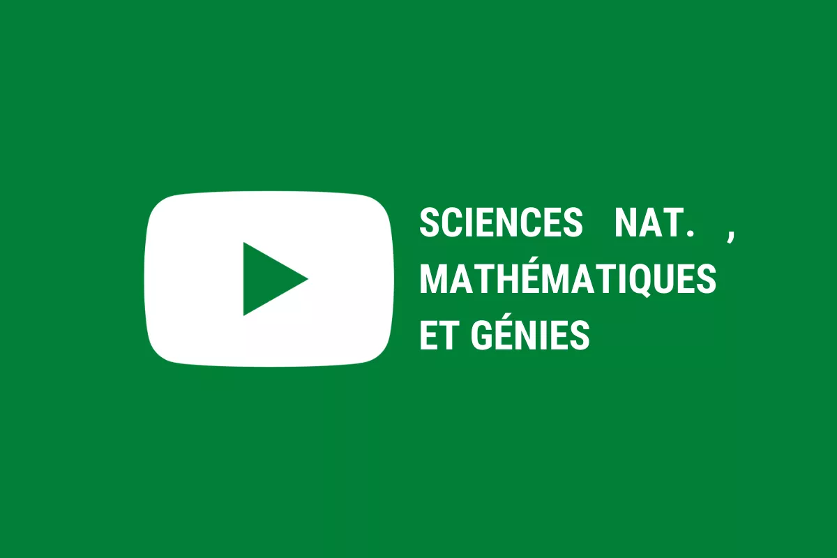 Sciences nat. image bannière liste lecture youtube