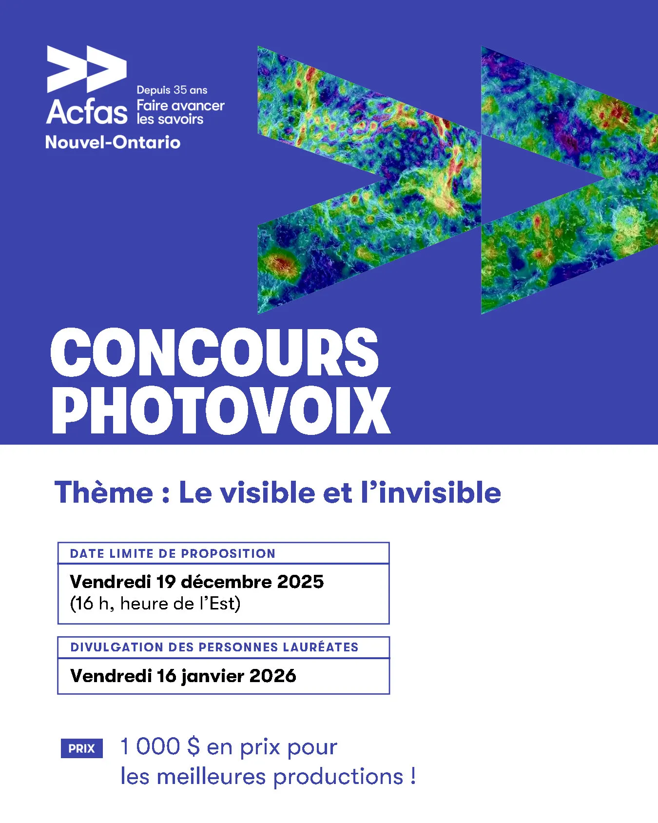 Appel à candidature pour le concours Photovoix 2025 sur le thème &quot;Le visible et l&#039;invisible&quot;