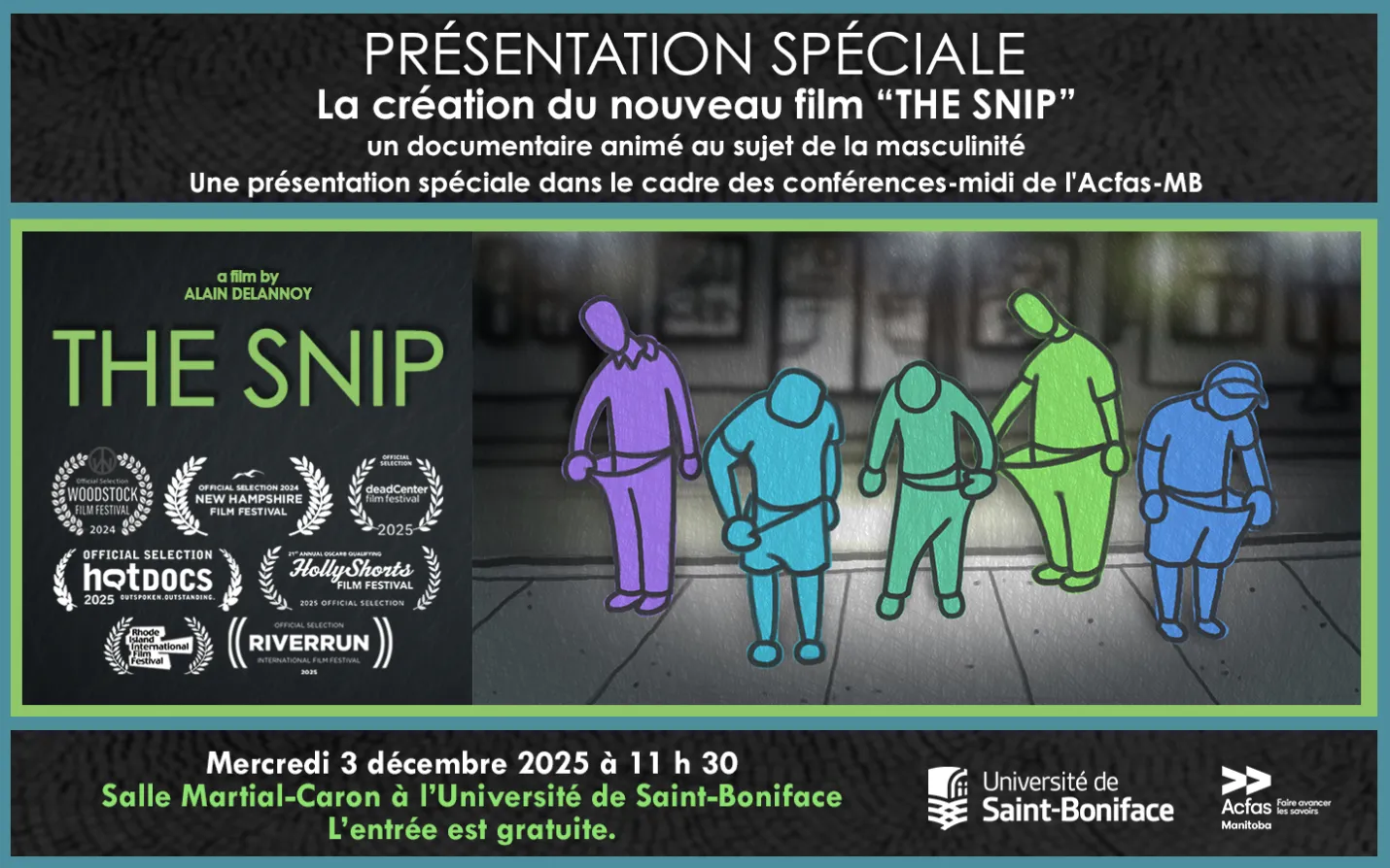 Affiche - présentation mercredi 3 décembre 2025