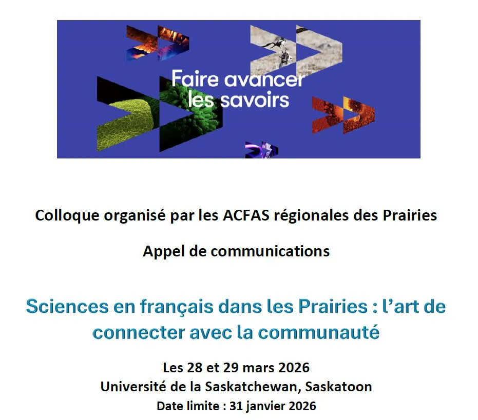 Colloque des Prairies 2026 - visuel de l'appel à communications