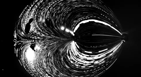 Traînées d’étoiles microfluidiques