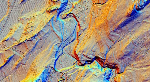 Lumière sur le relief terrestre