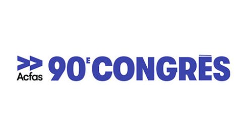 Logo 90e Congrès de l&#039;Acfas