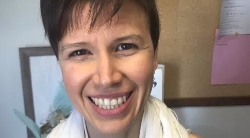 Angèle Poirier, Université de Regina