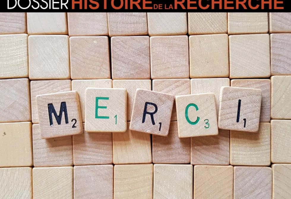 Les remerciements dans les publications savantes