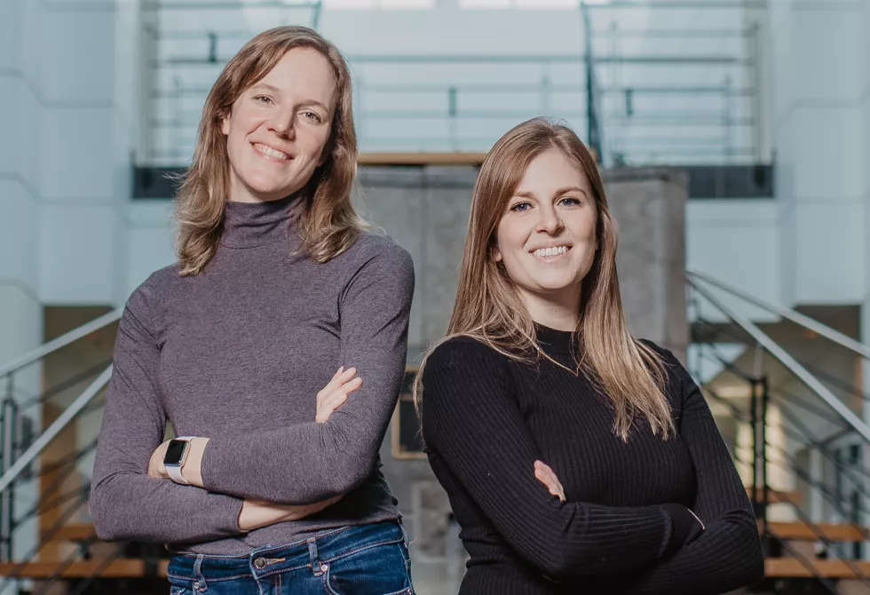eneviève Arsenault-Labrecque et Chloé Dussault-Benoit