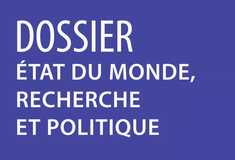 État du Monde, recherche et politique