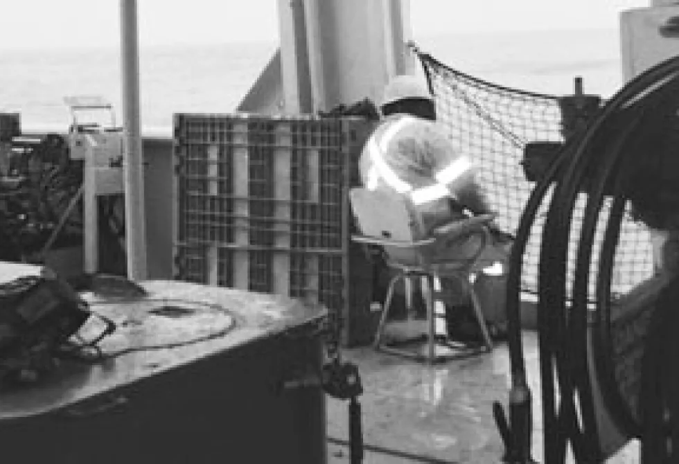 Photo du Coriolis II, le bateau de recherche de l&#039;UQAR