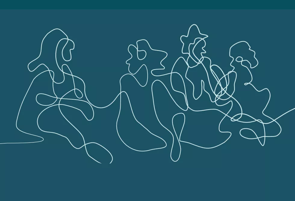 Affiche de l&#039;exposition UQAM/Relais Femmes