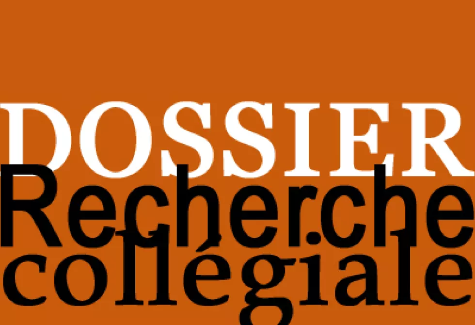 Dossier Rercherche au collégial