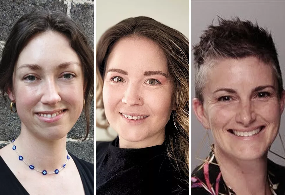 Emily Victoria Hanlon, Émilie Chirip et Maryse Laflamme