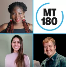 Les lauréat-e-s de la finale nationale 2021 d'MT180