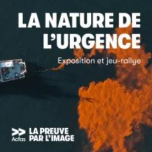 Poster exposition La nature de l'urgence